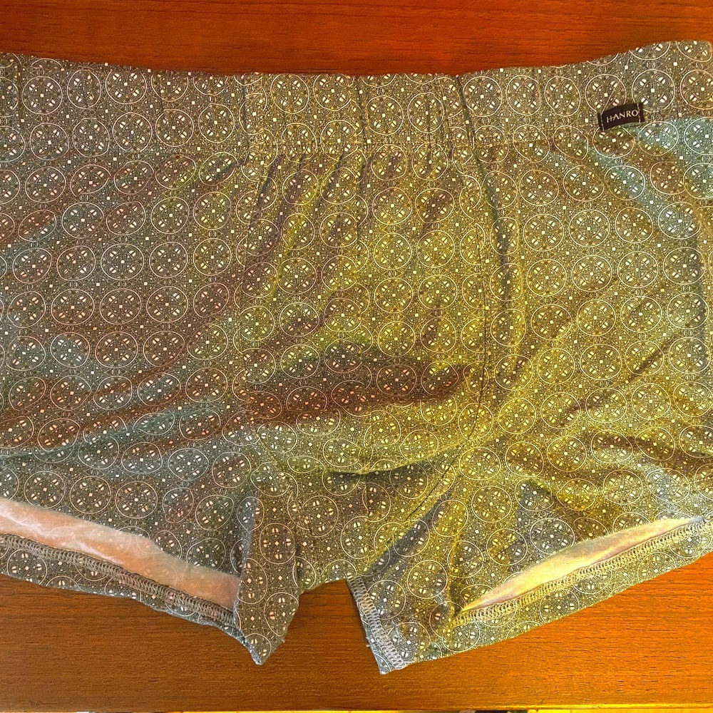 NWT Hanro Mens Underwear 9" Size EU L/US34-36